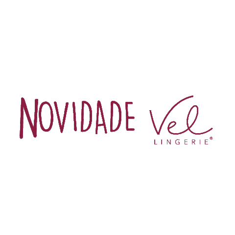 Novidade Sticker by Lingerie Vel