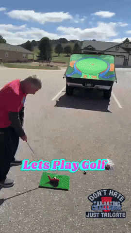 Golf Golfing GIF by Tailgating Challenge