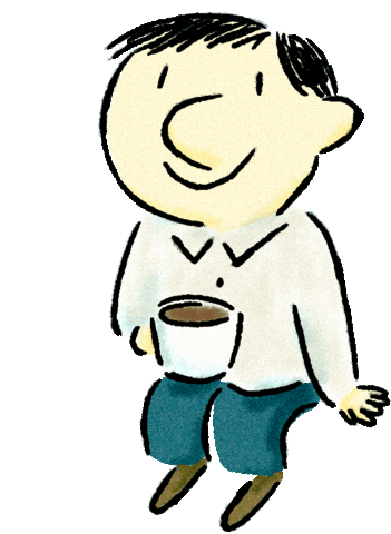 Say Hi Sakimoto Akinobu Sticker