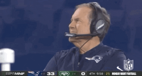 Bill Belichick Happy GIFs - Get the best GIF on GIPHY