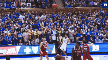 College Basketball Hoops GIF by Duke Men's Basketball