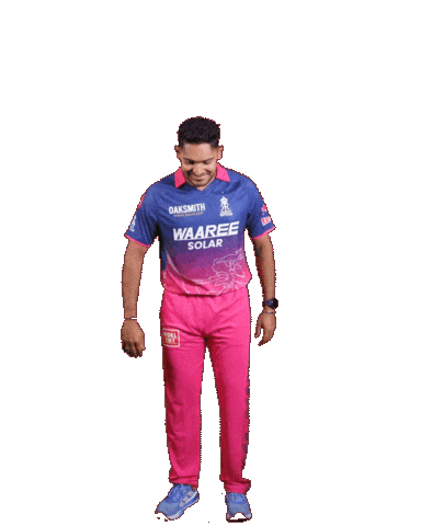 Halla Bol Pink Sticker by Rajasthan Royals
