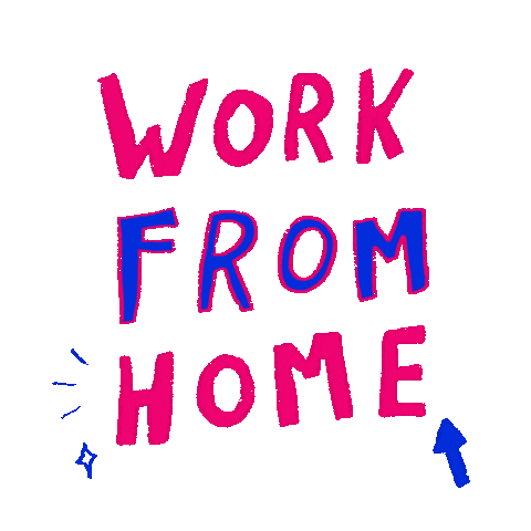 Work Home Sticker by Doodleganger