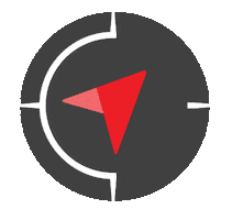 lekompass Sticker