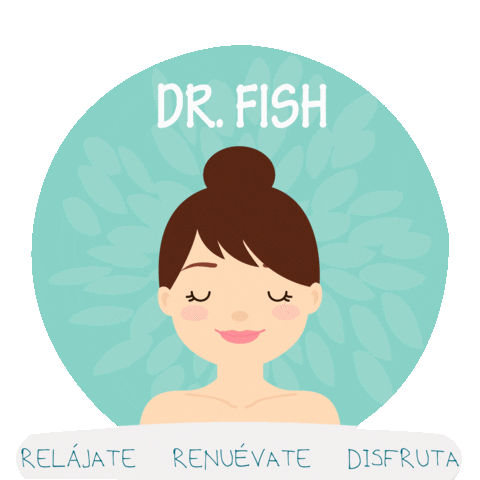 Beauty Relax Sticker by Dr Fish Spa Therapy
