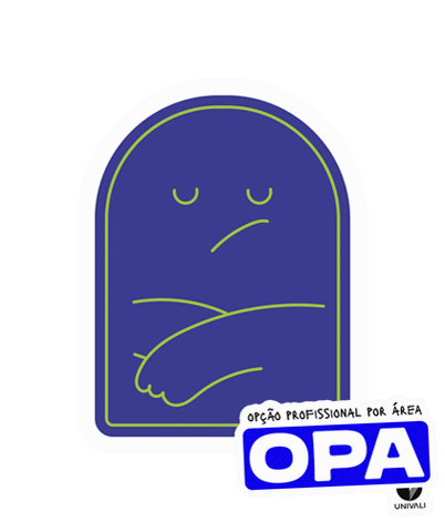 Opaunivali Sticker by Universidade do Vale do Itajaí - Univali