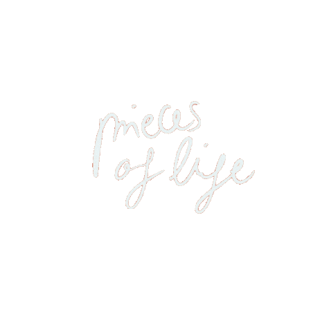 PIECES OF LIFE Sticker