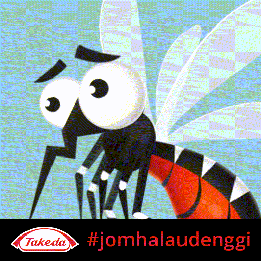 Scared Nyamuk GIF by Know Dengue Malaysia