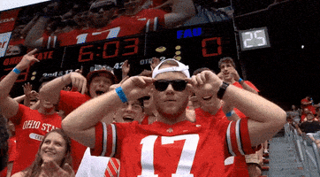 Ohio State Wink GIF by Ohio State Athletics