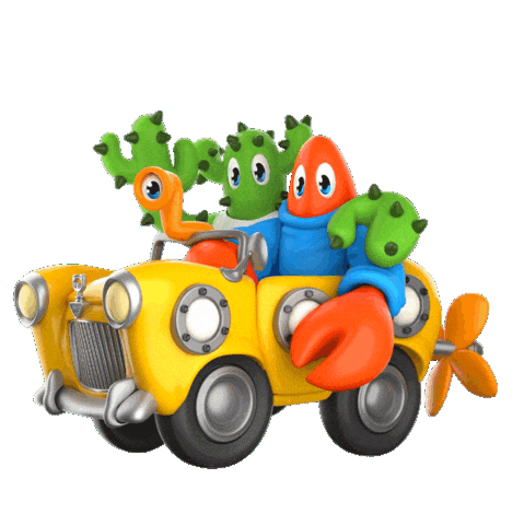 Art Driving Sticker