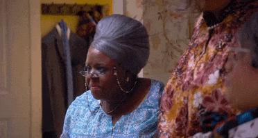 excuse me aunt bam GIF by Tyler Perry’s A Madea Family Funeral