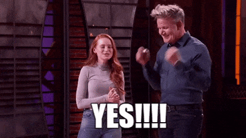 madelaine petsch yes GIF by Gordon Ramsay