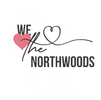 Heart Wisconsin Sticker by NorthwoodsWi