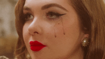 maisykay retro makeup crying pop GIF