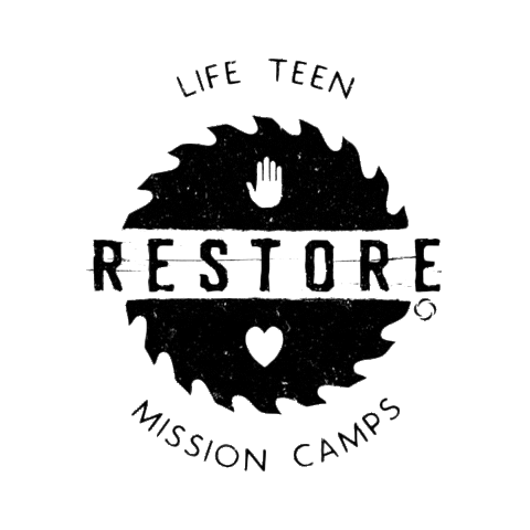 Lifeteen Restore Sticker by Life Teen International