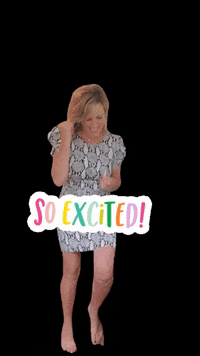 super excited animated gif