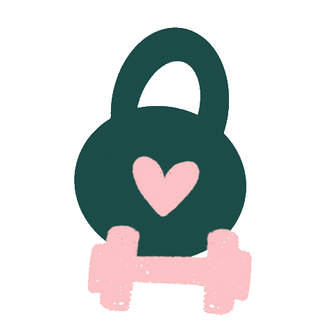 Fitness Flower Sticker