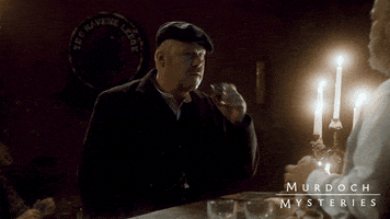 Thomas Craig Drinking GIF by Murdoch Mysteries