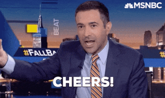 The Beat Cheers GIF by MSNBC