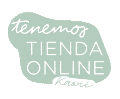 Tienda Shop Online Sticker by Kaori Bio Cosmetica