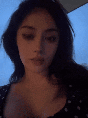 Cute Girl Flirting GIF