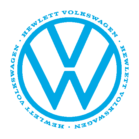 Hewlett Volkswagen Sticker