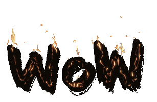 Fire Wow Sticker