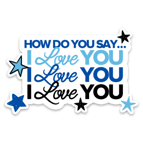 I Love You Sticker Sticker by Dear Evan Hansen