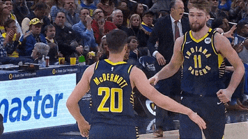 High Five National Basketball Association GIF by Indiana Pacers