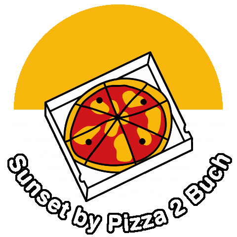 Sticker by Pizza 2 Buch