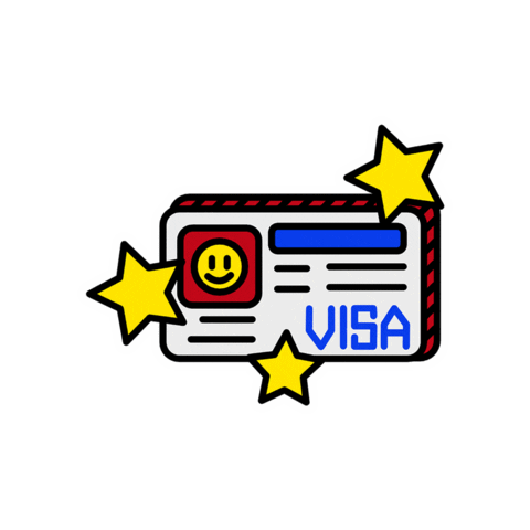 Visa Sticker by curcumasmx