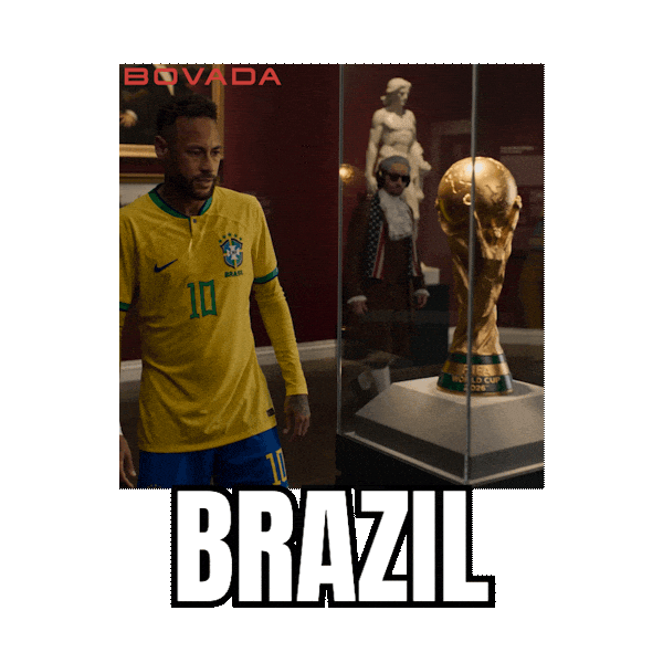 World Cup Brazil Sticker by Bovada