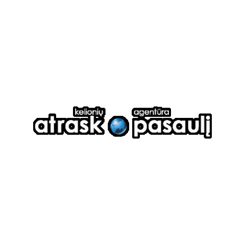 Atrask pasauli Sticker