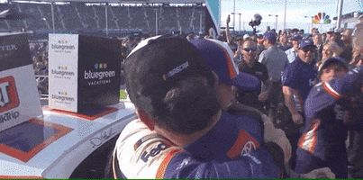 Happy Denny Hamlin GIF by NASCAR