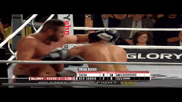Knockout Punch GIF by GLORY Kickboxing