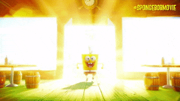 Happy Spongebob Squarepants GIF by The SpongeBob Movie: Sponge On The Run