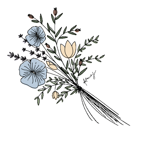 Flower Sticker