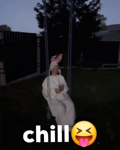 Chill Bunny GIF