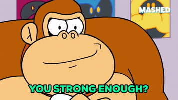 Do You Even Lift Donkey Kong GIF by Mashed