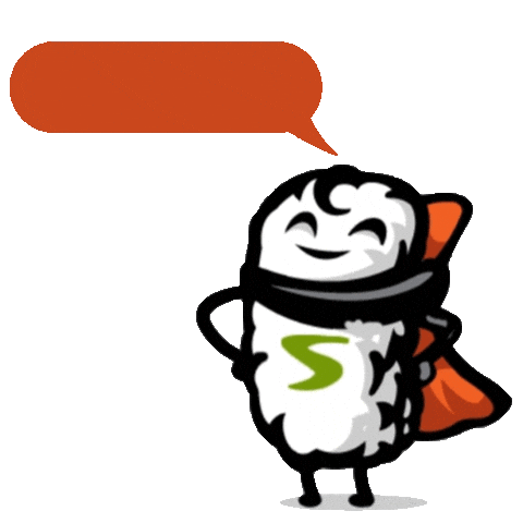 London Food Sticker by Sushi Heroes