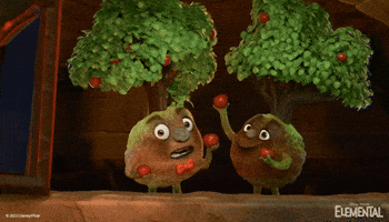 Shocked Trees GIF by Disney Pixar