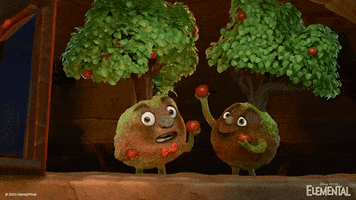 Shocked Trees GIF by Disney Pixar