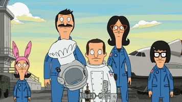 Bobs Burgers Space GIF by FOX TV