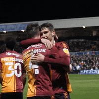 Matty Hug GIF by Bradford City AFC