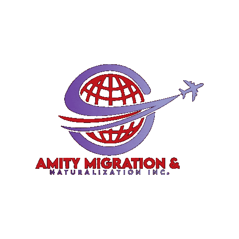 Amity Migration & Naturalization Inc. Sticker