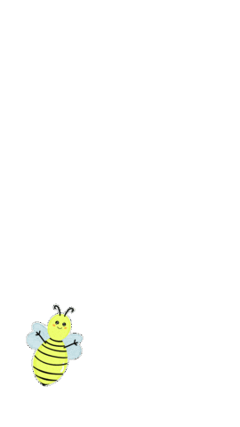 Bee Cutebee Sticker