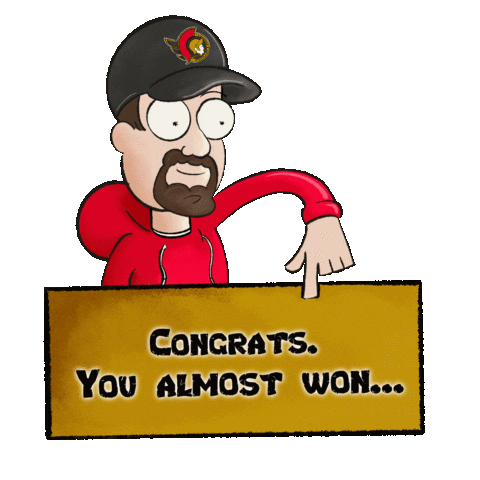 Congrats You Almost Won Sticker