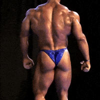 Fitness Posing GIF