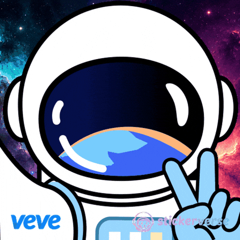 Peace Out Space GIF by VeVe
