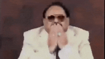 Altaf Hussain Kiss GIF by Siasat.pk